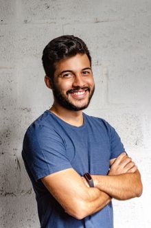 Illustrative stock portrait, not the reviewer